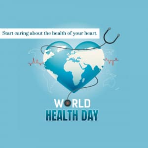 World Heart Day flyer