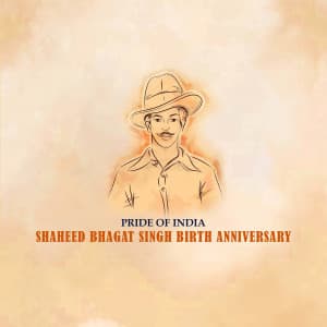 Shahid Bhagat Singh Jayanti Instagram Post