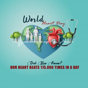 World Heart Day post