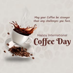 International Coffee Day ad post