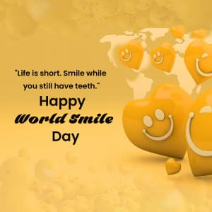 World Smile Day greeting image