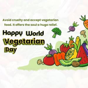 World Vegetarian Day graphic