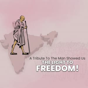 Gandhi Jayanti ad post