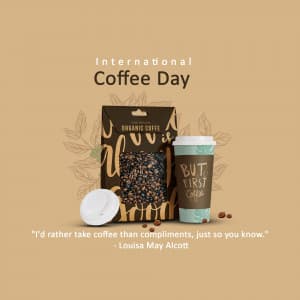 International Coffee Day Instagram Post