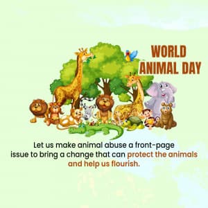 World Animal Day festival image