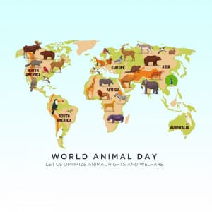 World Animal Day graphic