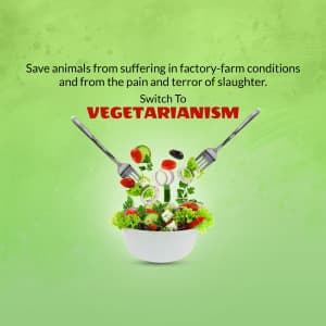 World Vegetarian Day illustration