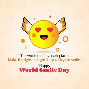 World Smile Day Instagram Post