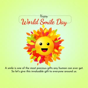 World Smile Day illustration