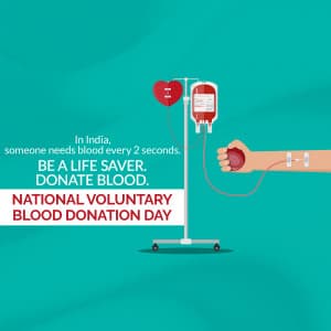 National Voluntary Blood Donation Day video