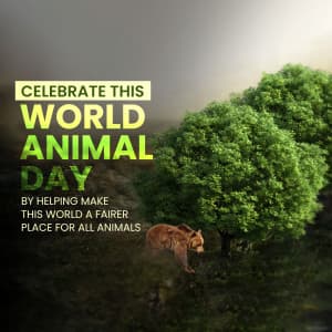 World Animal Day poster