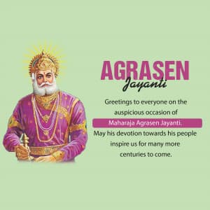 Agrasen Jayanti Instagram Post