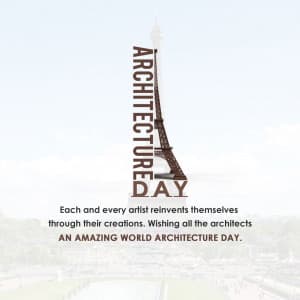 World Architecture Day graphic