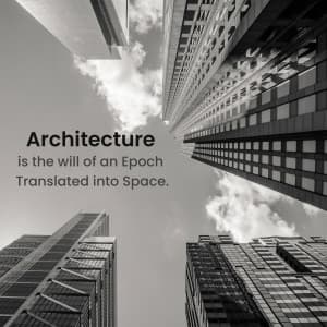 World Architecture Day event advertisement