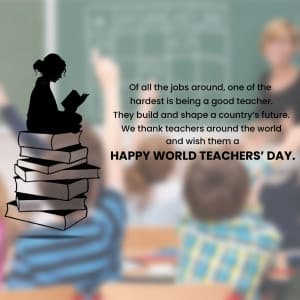 World Teacher's Day Instagram Post