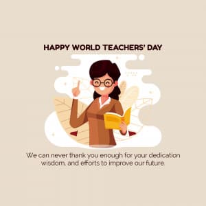 World Teacher's Day illustration