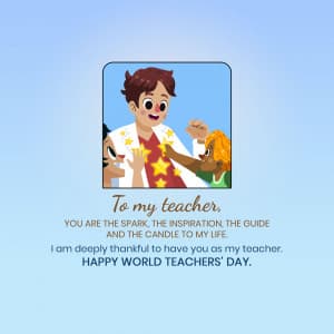 World Teacher's Day video
