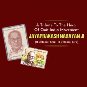 Jayaprakash Narayan Punyatithi image