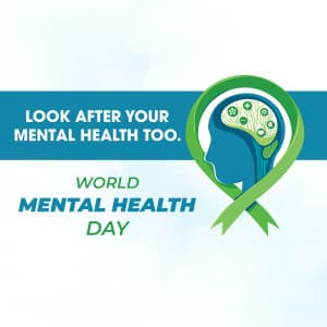 World Mental Health Day graphic