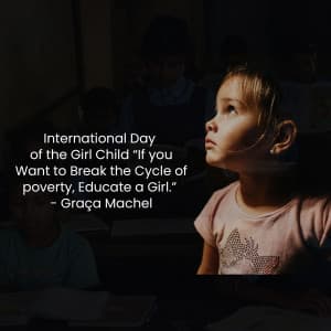 International Day of the Girl Child Instagram Post