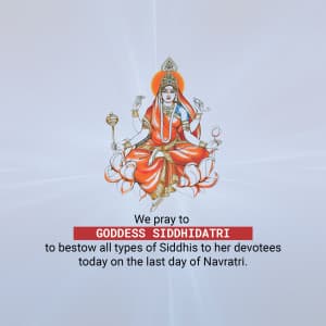 Maha Navami greeting image