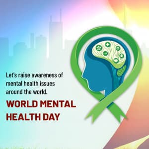 World Mental Health Day creative image
