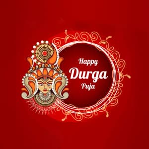 Durga Puja creative image