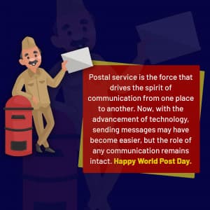 World Post Day illustration