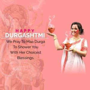 Durga Ashtami ad post