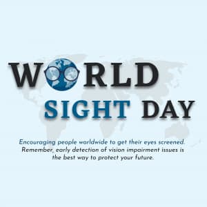 World Sight Day greeting image