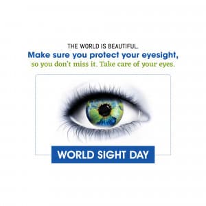 World Sight Day creative image