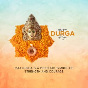 Durga Ashtami flyer