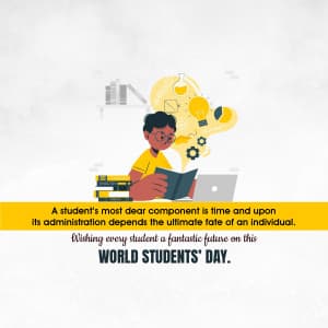 World Students' Day Instagram Post