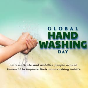Global Handwashing Day greeting image