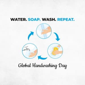 Global Handwashing Day creative image