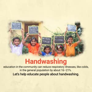 Global Handwashing Day poster Maker