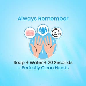 Global Handwashing Day event advertisement