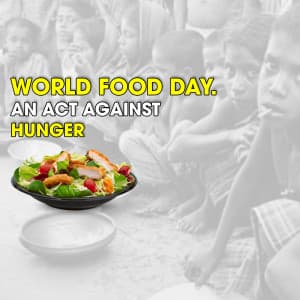World Food Day advertisement banner