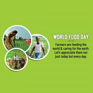 World Food Day ad post