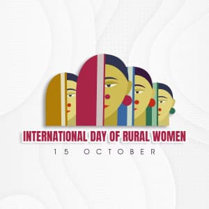 Day of Rural Women graphic