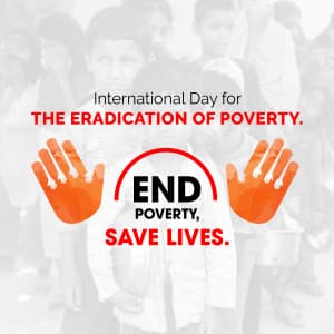 Day for the Eradication of Poverty graphic