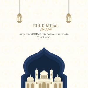 Eid Milad un Nabi marketing flyer