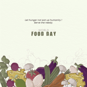 World Food Day poster Maker