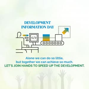 Development Information Day greeting image