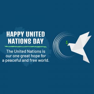 United Nations Day advertisement banner