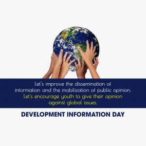 Development Information Day graphic