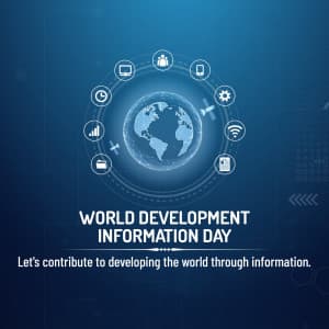 Development Information Day marketing flyer