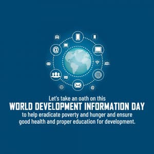 Development Information Day Facebook Poster