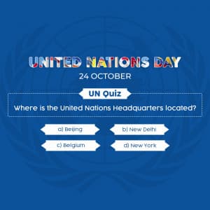 United Nations Day creative image