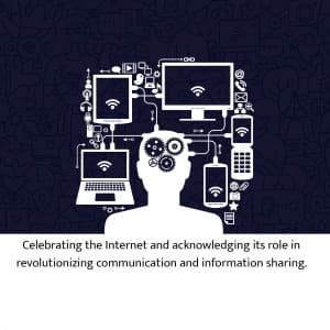 International Internet Day ad post